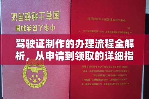 芒康驾驶证制作的办理流程全解析，从申请到领取的详细指南